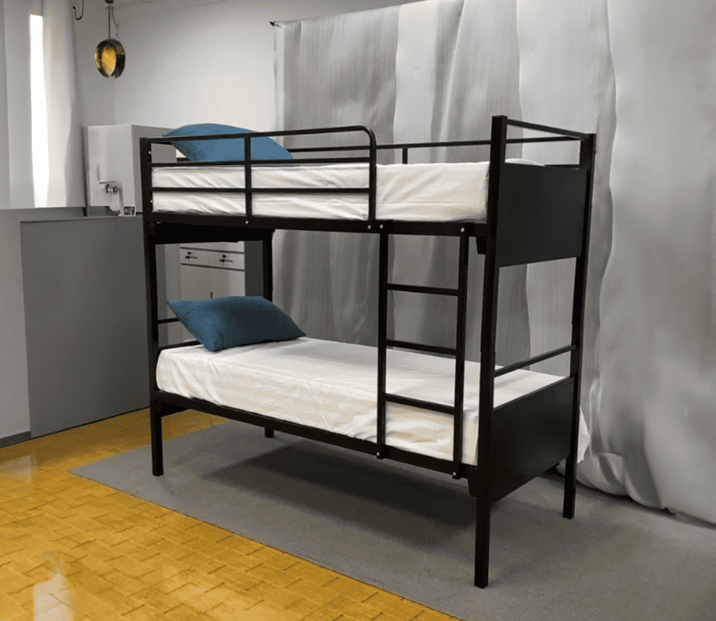 Dorm Bunk Heavy Duty Metal Bed